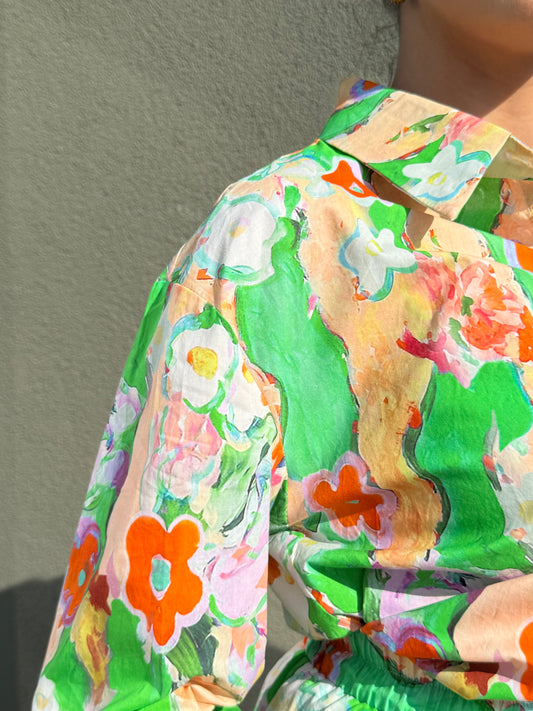 Groene Van Gogh Hemdje