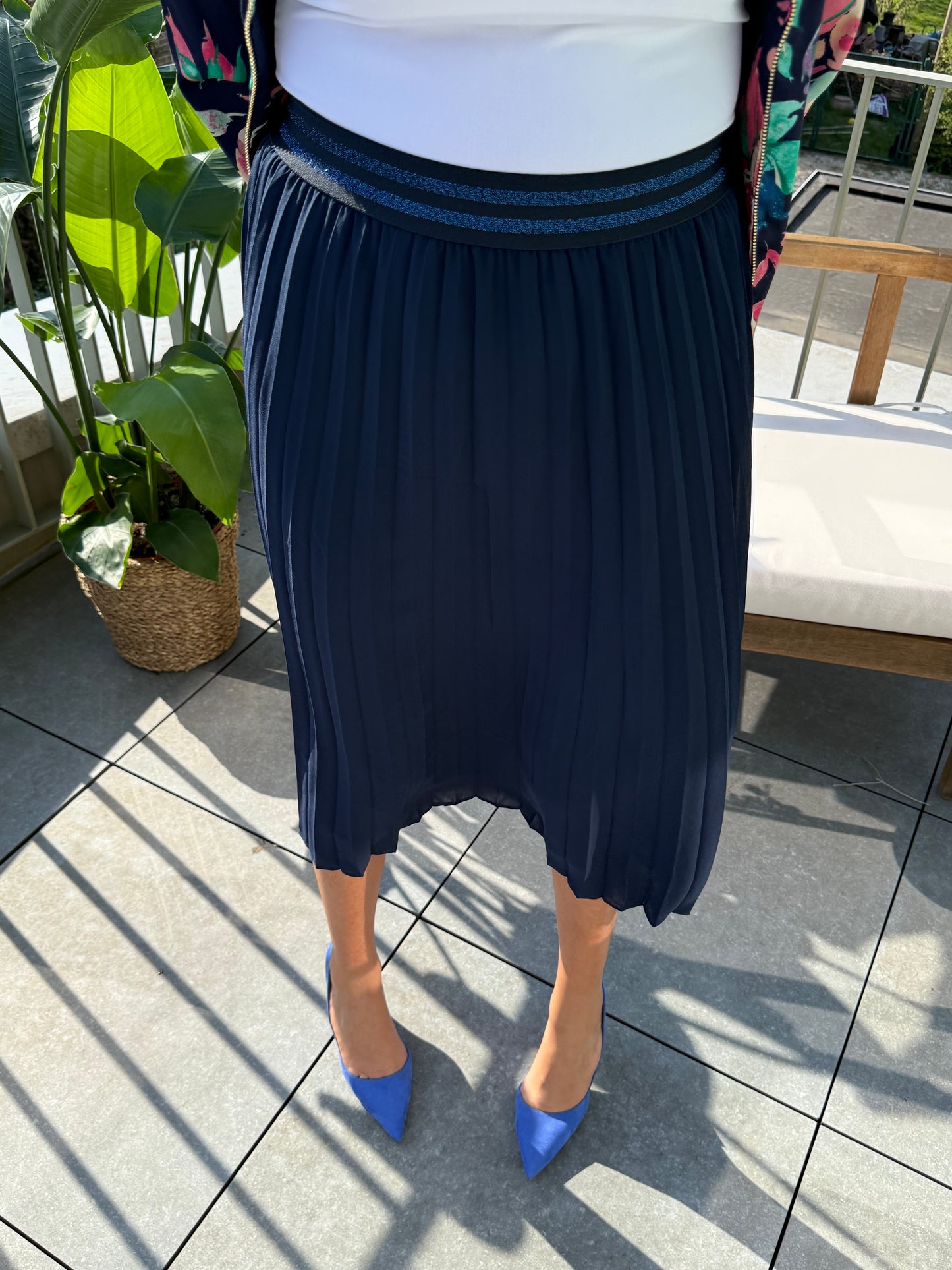 Blauwe Rok Emma