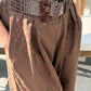 Broek Met Bruine Luipaard Print