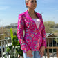 Fuschia Brocard Vest